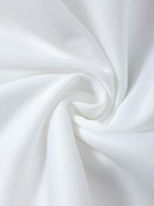 SHEIN EZwear Women's Hoodie With Heart And Letter Print - White - View 3