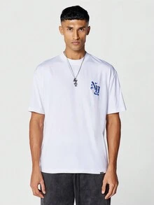 SUMWON Tee With Front And Back Graphic Print - White - View 2