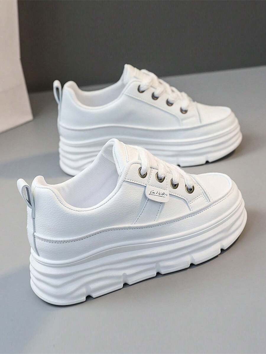 Fall/Winter New Fashion Women's Thick-Soled Casual Sports Shoes, Outdoor, Comfortable, Versatile, Breathable Running Shoes,Sneakers For Women