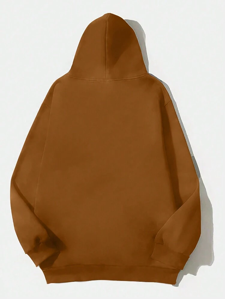 Women's Kangaroo Pocket Printed Hoodie With Portraits