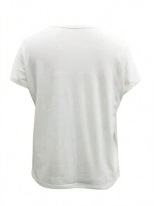 INAWLY Colorblock Flower Printed Top - Multicolor - View 2