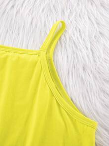 少女夏季酷炫多彩背心上衣多入組 - 彩色 - 查看 4