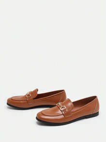 CUCCOO BIZCHIC Women's Fashionable Convenient Flat Shoes - Brown - View 4