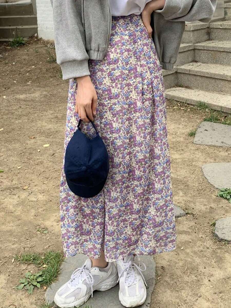 DAZY Của phụ nữ In hoa Váy - Nhiều màu - Xem 1