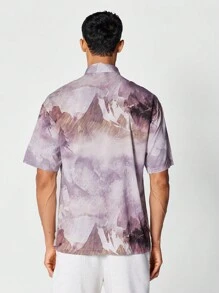 SUMWON Button Through Shirt With All Over Print - Multicolor - View 2