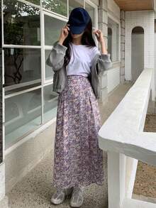 DAZY Của phụ nữ In hoa Váy - Nhiều màu - Xem 5