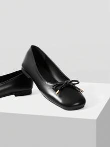 MOTF PREMIUM BOWKNOT DECOR WOMEN'S FASHION FLAT SHOES VACATION SHOES SUMMER