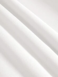 SHEIN Slayr Women'S Hooded Sweatshirt With Slogan Lip Print - White - View 3