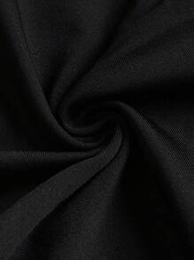 SHEIN Essnce 3 件/套 不同款式純色女背心 - 黑色 - 查看 3