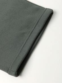 Manfinity EMRG 寬鬆男士束口腰斜口袋運動長褲 - 深灰色 - 查看 3