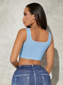 SHEIN SXY Sexy USA Flag Independence Day Camisole Top