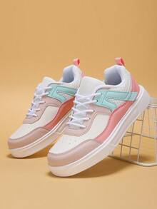 Teenagers' Fashionable Breathable Casual Sports Shoes - Multicolor - View 3