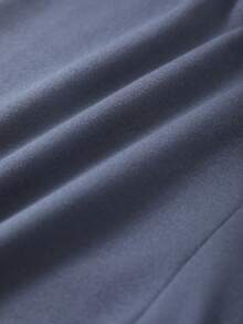 SHEIN Unity Solid Color Stretch Leggings With Wide Waistband - Multicolor - View 3