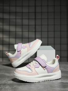 Children's Spring Autumn Girls' Fashionable All-Match Sneakers In Classic Color Scheme, Ideal For Everyday Wear And Various Occasions, School Students' Sports Shoes - Multicolor - View 4