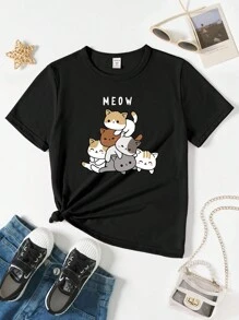 Tween Girl Mommy And Me Matching Outfits
(2 Pieces Are Sold Separately) - Black - View 1