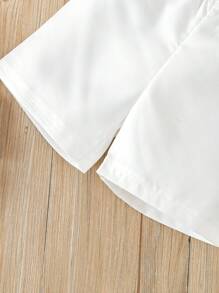 嬰兒男童植物印花短袖襯衫和短褲套裝 - 彩色 - 查看 6