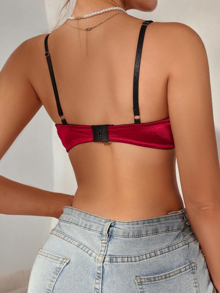 Women's Lace Bra Lingerie ,2 Pcs