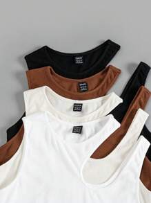 Muchica Nhiều màu Dệt kim Của phụ nữ Áo ba lỗ - Nhiều màu - Xem 6