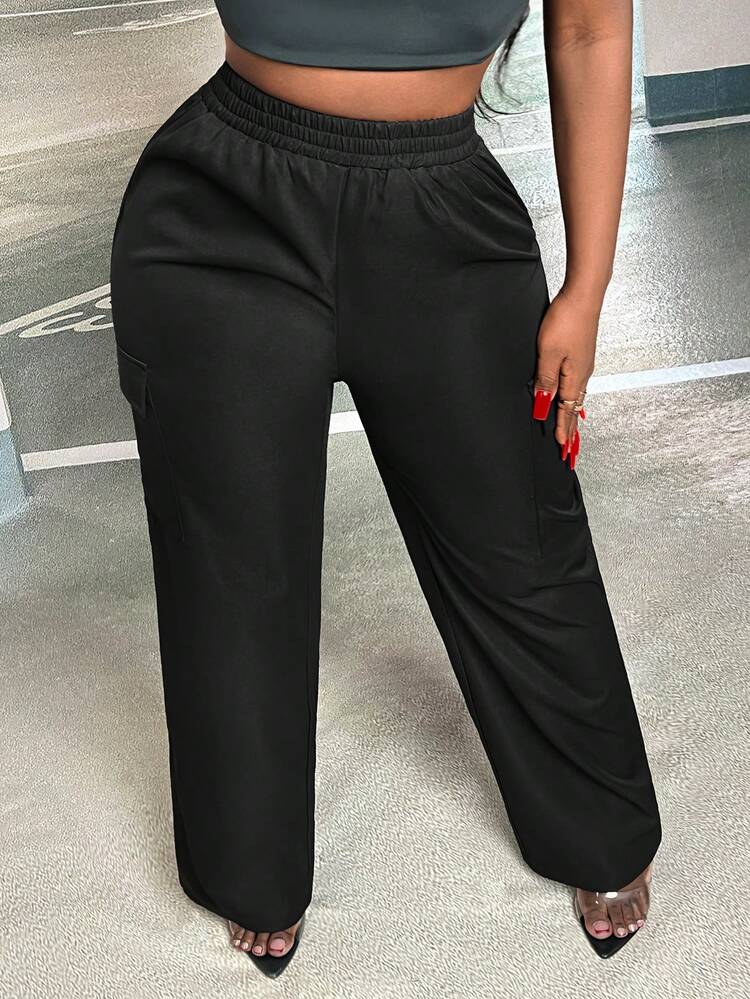Ladies' Thermal Imaging Printed Elastic Waist Pants