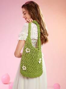 SHEIN MOD Women'S Shoulder Bag - Multicolor - View 4