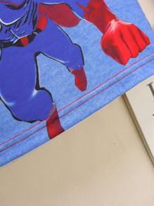 SHEIN Young Boy Casual & Letter Print Summer Tank Top