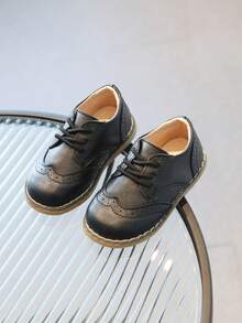 嬰兒運動鞋,舒適、時尚、輕便,有鞋帶,適用於男孩 - 黑色 - 查看 1