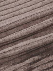 SHEIN Unity 纯色罗纹针织长裙女装套装