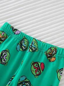 Infant Boys' Cartoon Printed Fun Outfits - Multicolor - View 5