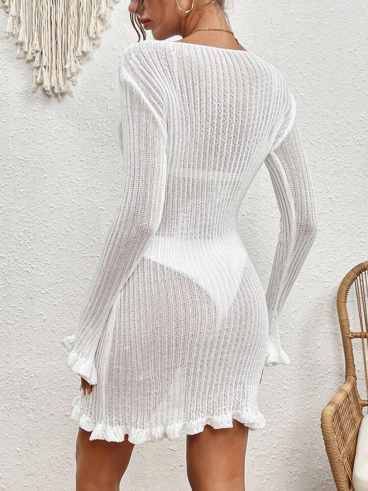 Women's Long Sleeve Sweater Dress Fall Cloth For Women