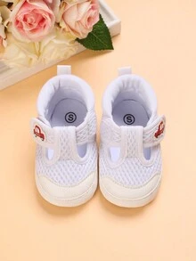 嬰兒/幼兒白色平底鞋 - 白色 - 查看 1