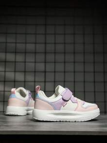 Children's Spring Autumn Girls' Fashionable All-Match Sneakers In Classic Color Scheme, Ideal For Everyday Wear And Various Occasions, School Students' Sports Shoes - Multicolor - View 2