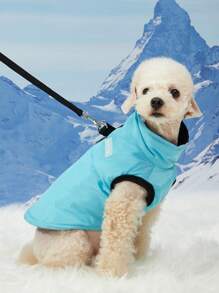 PETSIN Blue Windproof & Waterproof Pet Harness Vest With Traction Rope