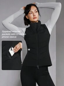 GLOWMODE InsuGuard Make A Move Water-Resistant Slimfit Tank - Black - View 5