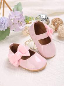 春秋款软底婴儿女童公主鞋 适合 0-1 岁 - 粉色 - 查看 5