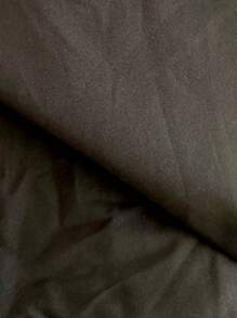 Bộ 3 món, 100% Polyester, Bộ ga trải giường thêu hoa trang nhã (Không bao gồm chăn bông, gồm 1 ga trải giường và 2 vỏ gối), Bộ chăn ga gối hiện đại bằng polyester phù hợp cho mọi mùa. - màu đen - Xem 5