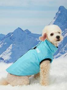 PETSIN Blue Windproof & Waterproof Pet Harness Vest With Traction Rope