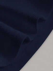 SHEIN EZwear Falda De Rodilla Para Mujer De Color Sólido