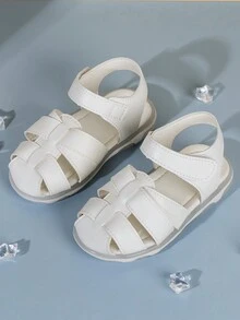 嬰兒平底涼鞋 - 白色 - 查看 4