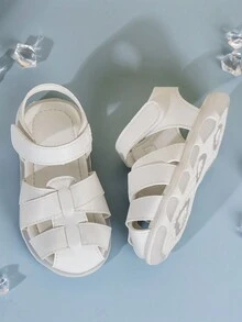 嬰兒平底涼鞋 - 白色 - 查看 6