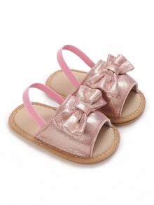 新款嬰幼兒防滑舒適沙灘鞋 - 粉色 - 查看 3