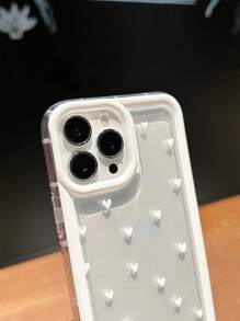 Maryam Alam Artist Girlcore Translucent Phone Case With Hearts, Holiday, Love Valentine's Day