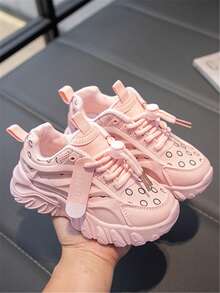 Children's New Spring Fashion Comfortable Casual Sports Shoes - Pink - View 2