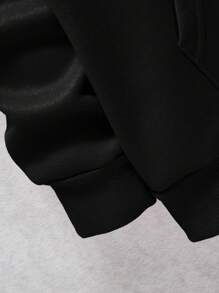 男士袋鼠口袋長袖彩色連帽衫 - 彩色 - 查看 3