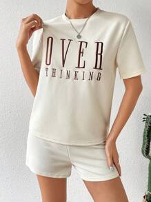 SHEIN Essnce Juego De 2 Piezas - Albaricoque - Ver 4