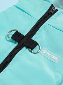 PETSIN Blue Windproof & Waterproof Pet Harness Vest With Traction Rope