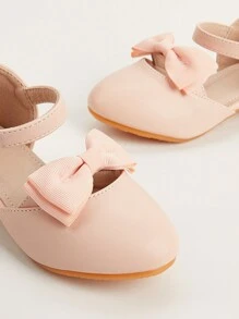 Children's Pink Flat Sandals, New Princess Shoes For Big Kids With Round Toe And High Heel, Suitable For Performance - Pink - View 5