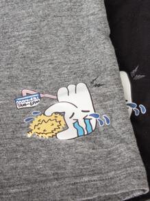 Men'S Cartoon Printed Boxer Briefs (4pcs/Pack) - Multicolor - View 7