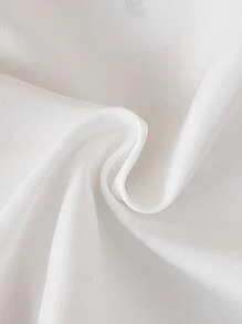 SHEIN 男童可愛學院風拼色短袖上衣套裝,適用於夏季 - 卡其色 - 查看 5