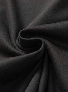 Manfinity Dauomo Men's Short Sleeve T-Shirt With Slogan Print - Black - View 5