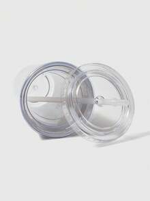 Harry Potter | ROMWE Vaso Con Boquilla Con Impresión De Animales Y Letras - transparente - Ver 4